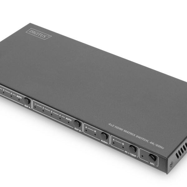 Digitus | 4x2 HDMI Matrix Switch, 4K/60Hz | DS-55509