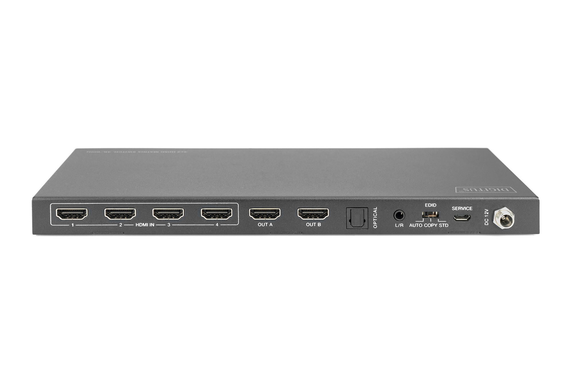 Digitus | 4x2 HDMI Matrix Switch, 4K/60Hz | DS-55509 - Image 2