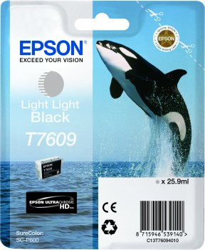 Epson T7609 | Ink Cartridge | Light Light Black
