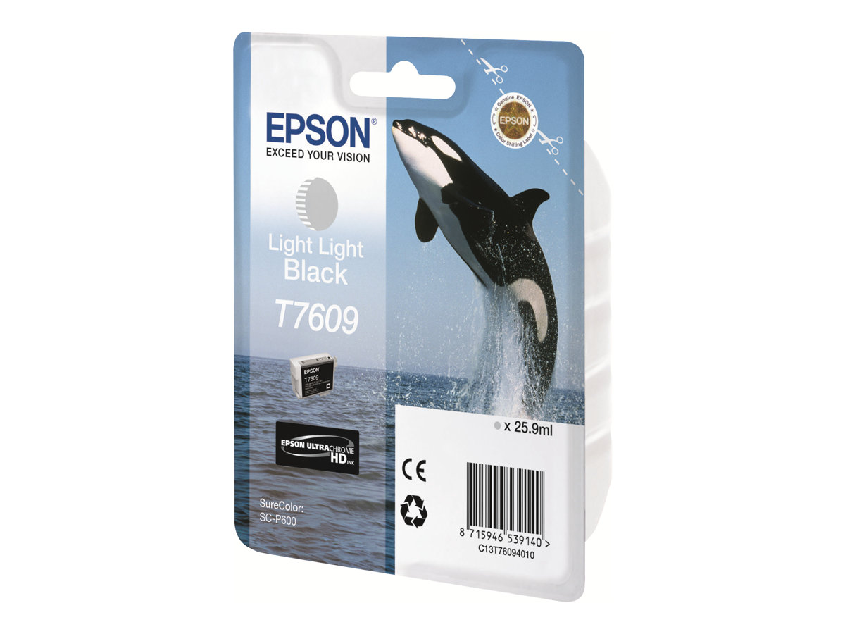Epson T7609 | Ink Cartridge | Light Light Black - Image 2