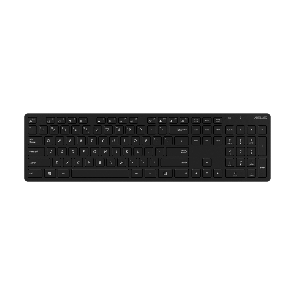 Asus W5000 | Keyboard and Mouse Set | Wireless | Russian | Black | RF 2.4GHz - Image 2