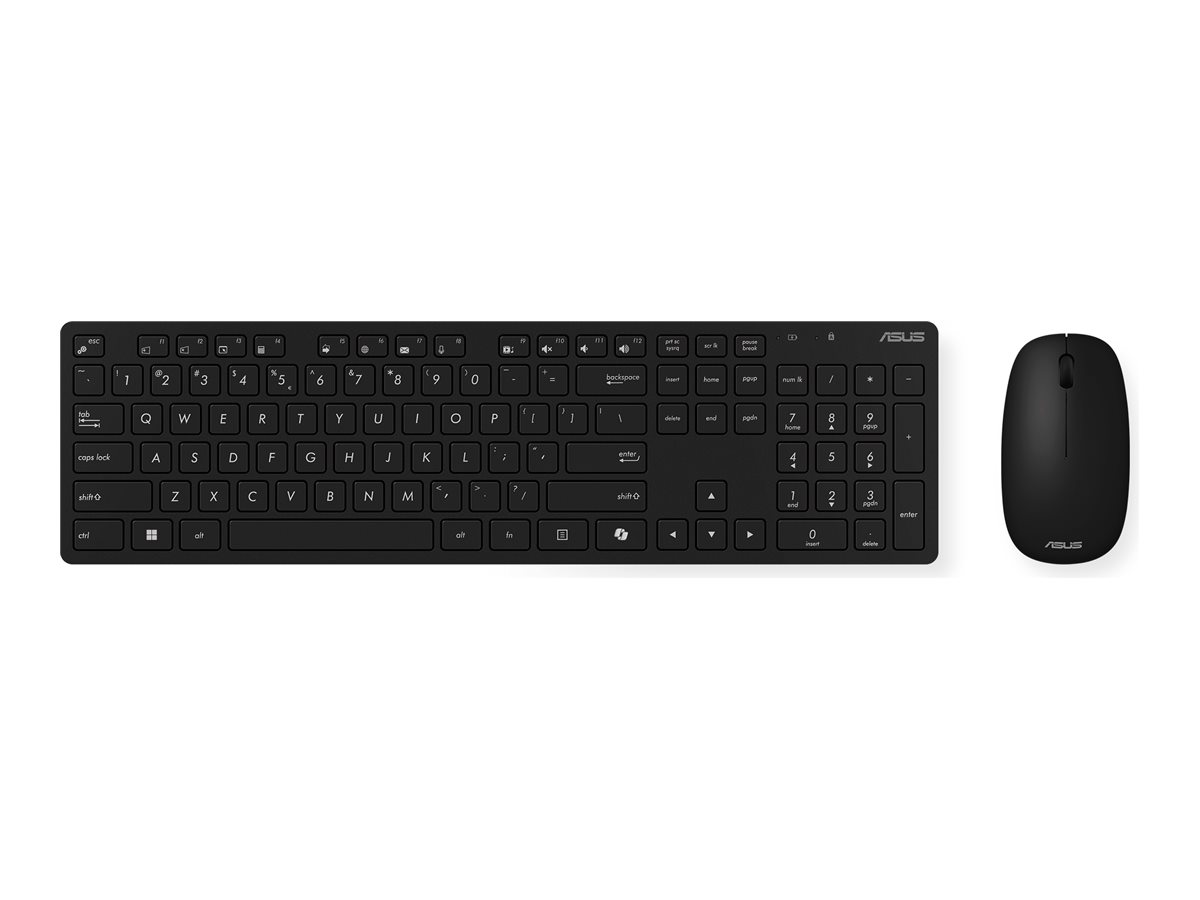 Asus W5000 | Keyboard and Mouse Set | Wireless | Russian | Black | RF 2.4GHz - Image 3