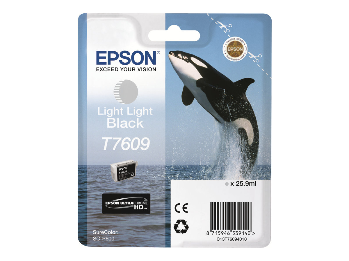 Epson T7609 | Ink Cartridge | Light Light Black - Image 4
