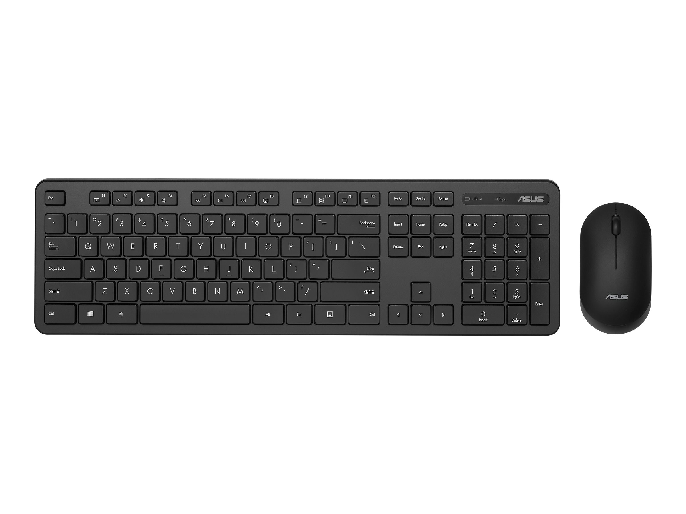 Asus CW100 | Keyboard and Mouse Set | Wireless | Estonian | Black | RF 2.4GHz - Image 3