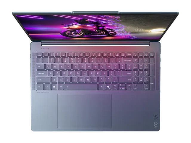 Lenovo Yoga Pro 9 16IAH10 | Tidal Teal | 16 " | OLED | 3.2K | 3200 x 2000 pixels | Glossy | Intel Core Ultra 9 | 285H | 64 GB | Soldered LPDDR5x | Solid-state drive capacity 2000 GB | NVIDIA GeForce RTX 5070 | GDDR7 | 8 GB | Windows 11 Pro | 802.11be | Bluetooth version 5.4 | Keyboard language English | Keyboard backlit | Warranty 24 month(s) | Battery warranty 12 month(s) - Image 2