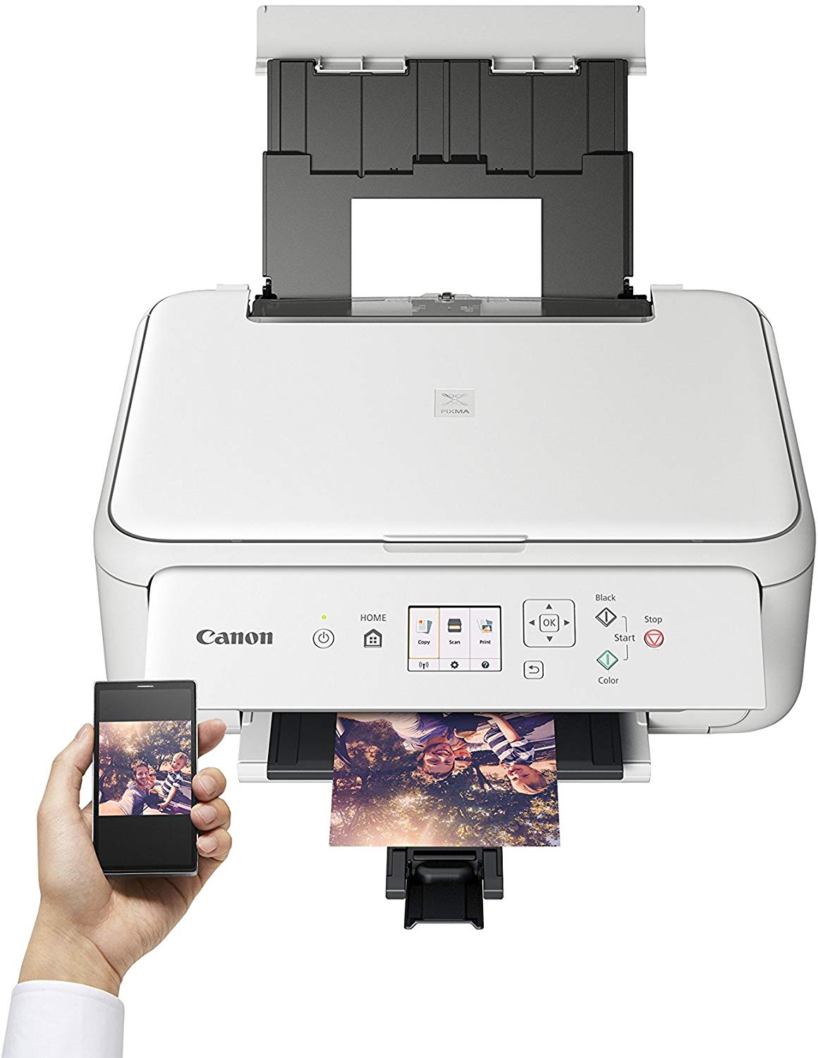 Canon Multifunctional printer | PIXMA TS5151 | Inkjet | Colour | All-in-One | A4 | Wi-Fi | White - Image 9