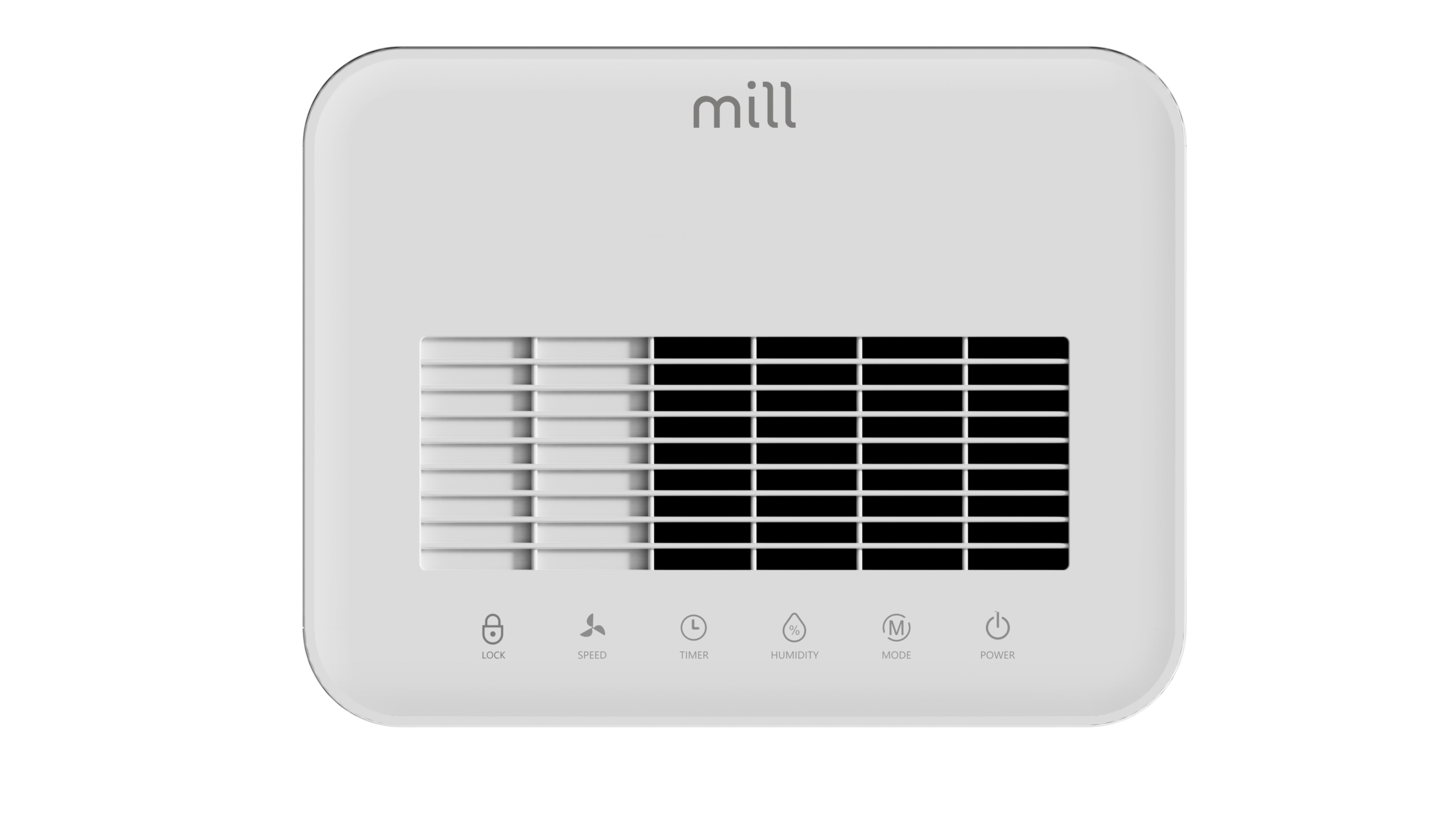 Mill Dehumidifier | MDH20 | Suitable for rooms up to 20-30 m² | Water tank capacity 4 L | White - Image 10