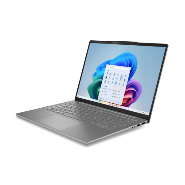Lenovo IdeaPad Slim 5 14AHP10 | Luna Grey | 14 " | OLED | WUXGA | 1920 x 1200 pixels | Glossy | AMD Ryzen 5 | 8645HS | 16 GB | SO-DIMM DDR5 | Solid-state drive capacity 512 GB | AMD Radeon 760M Graphics | Windows 11 Home | 802.11ax | Bluetooth version 5.2 | Keyboard language English | Keyboard backlit | Warranty 24 month(s) | Battery warranty 12 month(s)