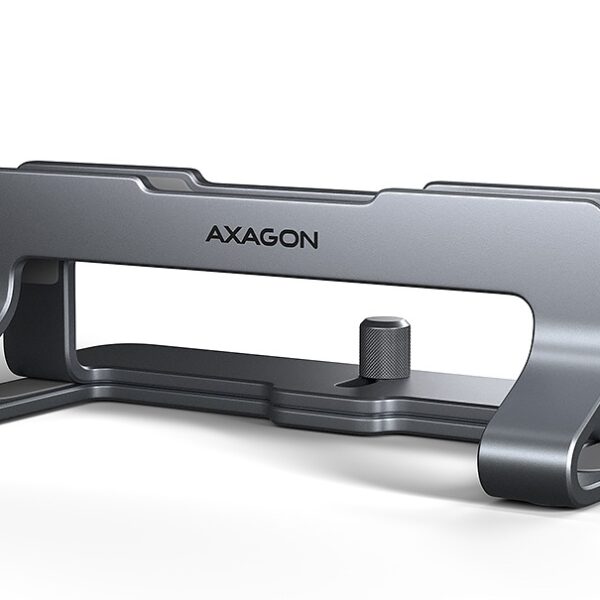 AXAGON STND-VG vertical stand for laptops and tablets | Adjustable width | 10-17.3 " | Grey