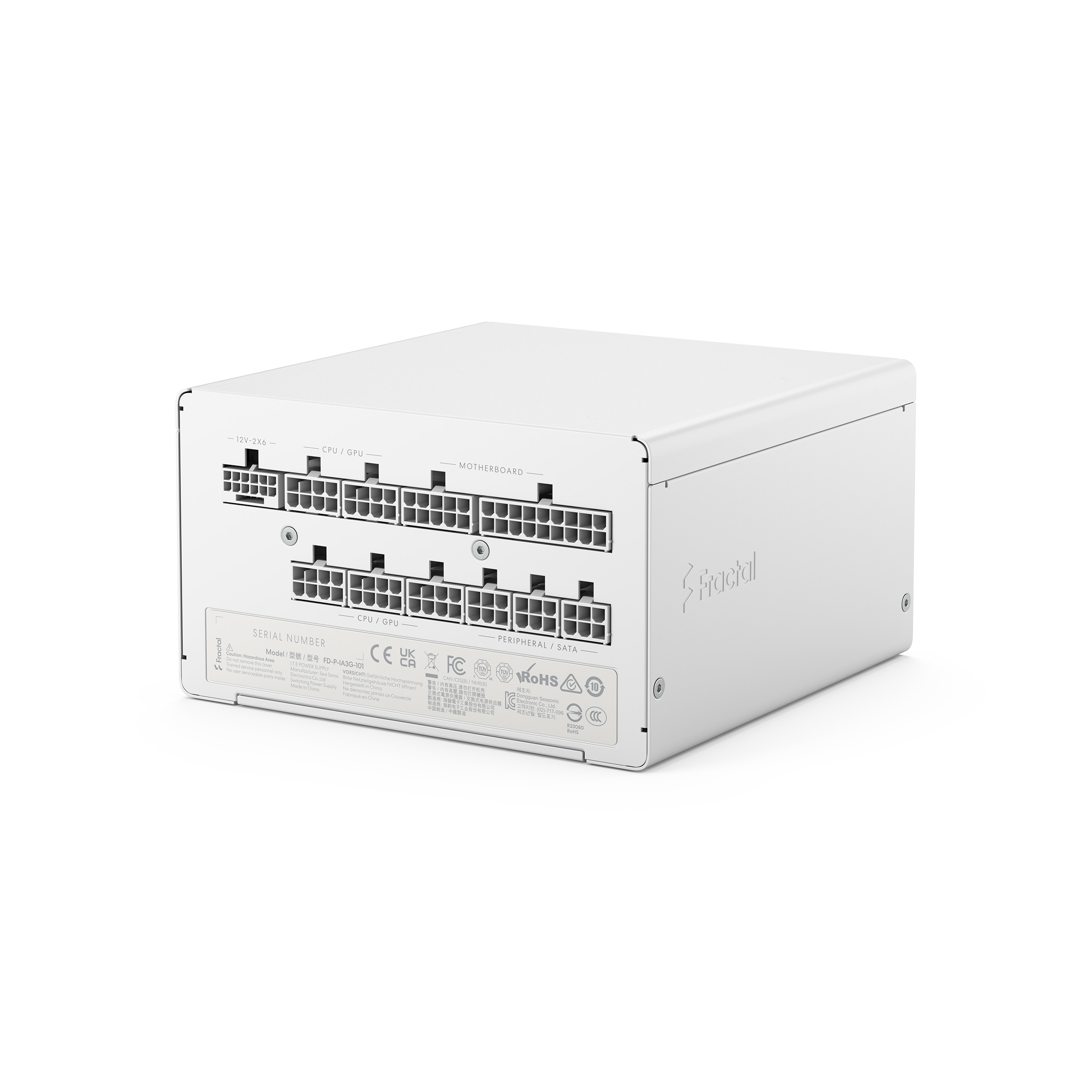 Fractal Design Power Supply, White | Ion 3 Gold | 1000 W - Image 6