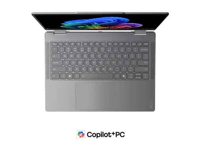 Lenovo Yoga 7 2-in-1 14ILL10 | Luna Grey | 14 " | OLED | Touchscreen | WUXGA | 1920 x 1200 pixels | Intel Core Ultra 7 | 256V | 16 GB | Soldered LPDDR5x | Solid-state drive capacity 512 GB | Intel Arc Graphics 140V | Windows 11 Home | 802.11be | Bluetooth version 5.4 | Keyboard language English | Keyboard backlit | Warranty 24 month(s) | Battery warranty 12 month(s) - Image 6