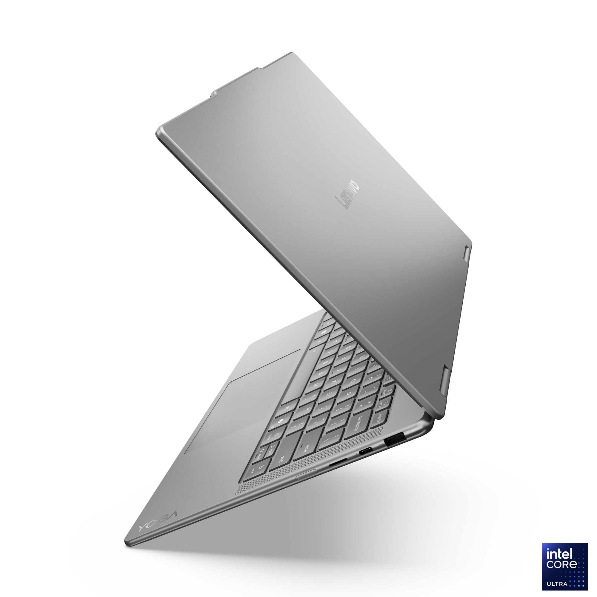 Lenovo Yoga 7 2-in-1 14ILL10 | Luna Grey | 14 " | OLED | Touchscreen | WUXGA | 1920 x 1200 pixels | Intel Core Ultra 7 | 256V | 16 GB | Soldered LPDDR5x | Solid-state drive capacity 512 GB | Intel Arc Graphics 140V | Windows 11 Home | 802.11be | Bluetooth version 5.4 | Keyboard language English | Keyboard backlit | Warranty 24 month(s) | Battery warranty 12 month(s) - Image 7