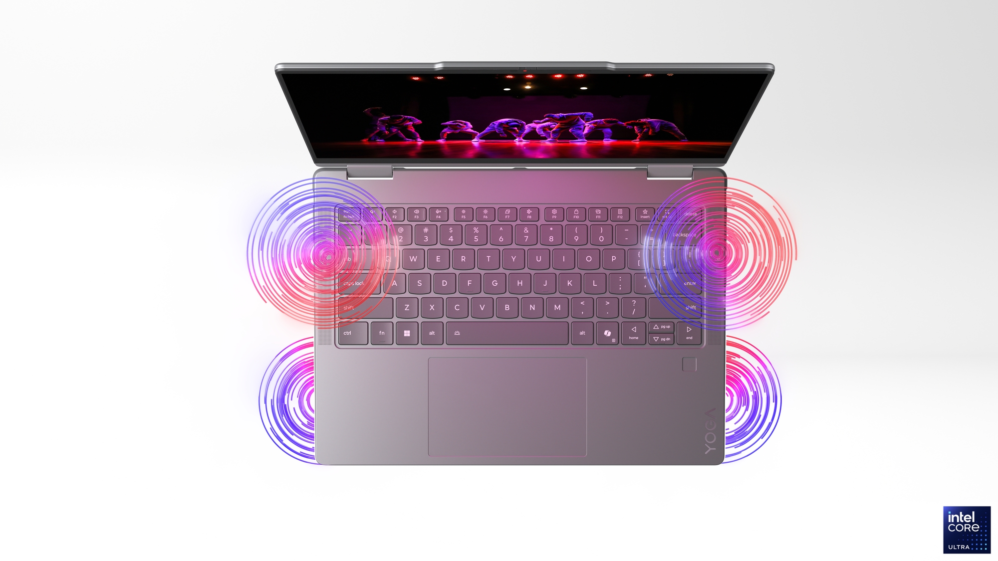 Lenovo Yoga 7 2-in-1 14ILL10 | Luna Grey | 14 " | OLED | Touchscreen | WUXGA | 1920 x 1200 pixels | Intel Core Ultra 7 | 256V | 16 GB | Soldered LPDDR5x | Solid-state drive capacity 512 GB | Intel Arc Graphics 140V | Windows 11 Home | 802.11be | Bluetooth version 5.4 | Keyboard language English | Keyboard backlit | Warranty 24 month(s) | Battery warranty 12 month(s) - Image 31