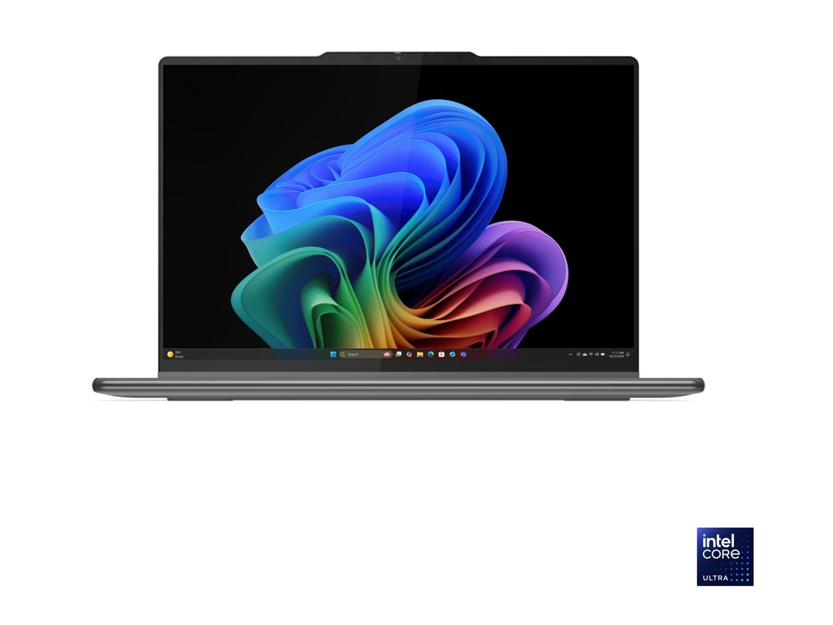 Lenovo Yoga 9 2-in-1 14ILL10 | Luna Grey | 14 " | OLED | Touchscreen | 2.8K WQXGA+ | 2880 x 1800 pixels | Intel Core Ultra 7 | 258V | 32 GB | Soldered LPDDR5x | Solid-state drive capacity 1000 GB | Intel Arc Graphics 140V | Windows 11 Pro | 802.11be | Bluetooth version 5.4 | Keyboard language Nordic | Keyboard backlit | Warranty 24 month(s) | Battery warranty 12 month(s) - Image 2