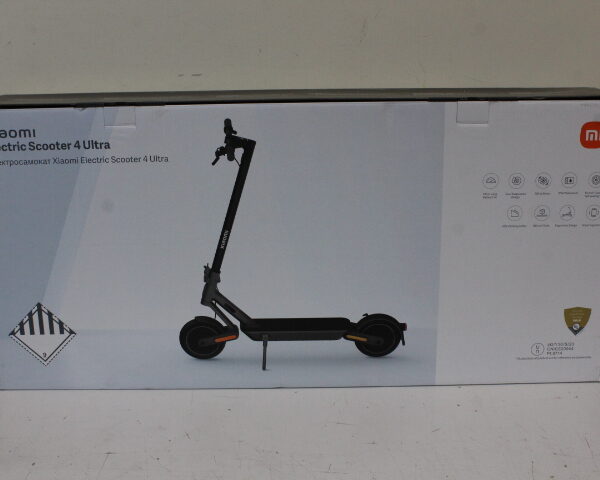 SALE OUT. Xiaomi Electric Scooter 4 Ultra EU | SALE OUT. Xiaomi Electric Scooter 4 Ultra EU | 500 W | 25 km/h | 10 " | 6 month(s) | DEMO, MISSING INNER PACKAGING