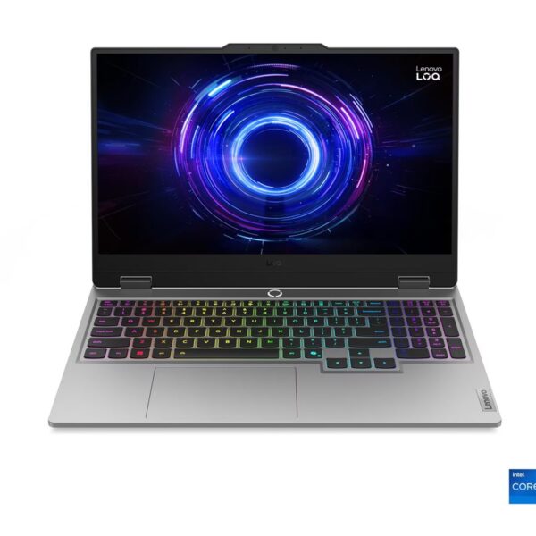 Lenovo LOQ 15IRX10 | Luna Grey | 15.6 " | IPS | FHD | 1920 x 1080 pixels | Anti-glare | Intel Core i5 | i5-13450HX | 16 GB | SO-DIMM DDR5 | Solid-state drive capacity 1000 GB | NVIDIA GeForce RTX 5060 | GDDR7 | 8 GB | Windows 11 Home | 802.11ax | Bluetooth version 5.2 | Keyboard language Nordic | Keyboard backlit | Warranty 24 month(s) | Battery warranty 12 month(s)