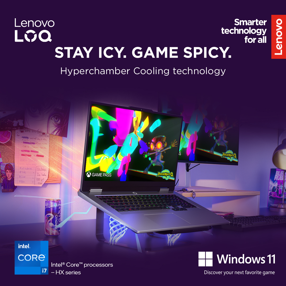 Lenovo LOQ 17IRX10 17.3 FHD i7-13650HX/16GB/1TB/NVIDIA GF RTX 5060 8GB/WIN11 Home/ENG Backlit kbd/Luna Grey/2Y Warranty - Image 28