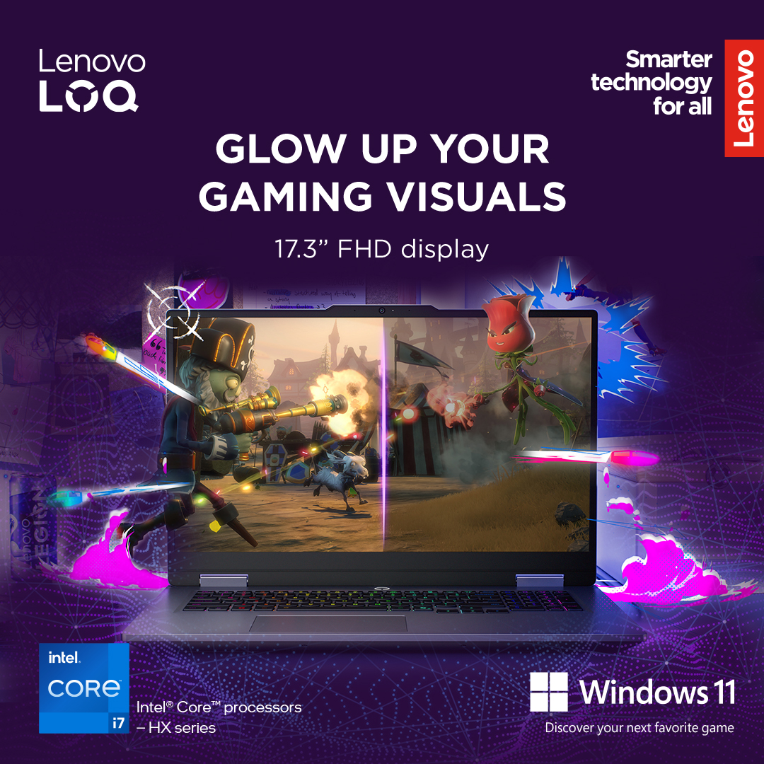 Lenovo LOQ 17IRX10 17.3 FHD i7-13650HX/16GB/1TB/NVIDIA GF RTX 5060 8GB/WIN11 Home/ENG Backlit kbd/Luna Grey/2Y Warranty - Image 29