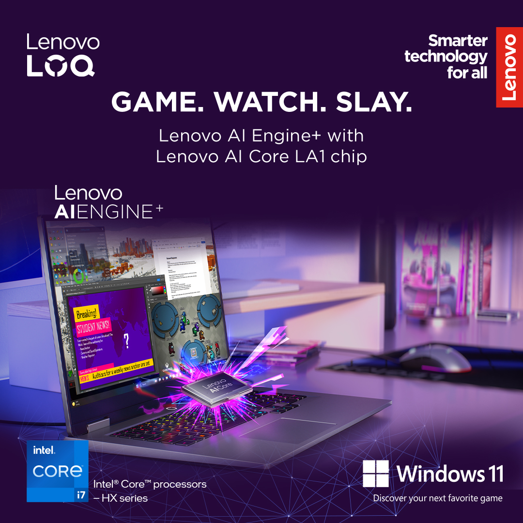 Lenovo LOQ 17IRX10 17.3 FHD i7-13650HX/16GB/1TB/NVIDIA GF RTX 5060 8GB/WIN11 Home/ENG Backlit kbd/Luna Grey/2Y Warranty - Image 30
