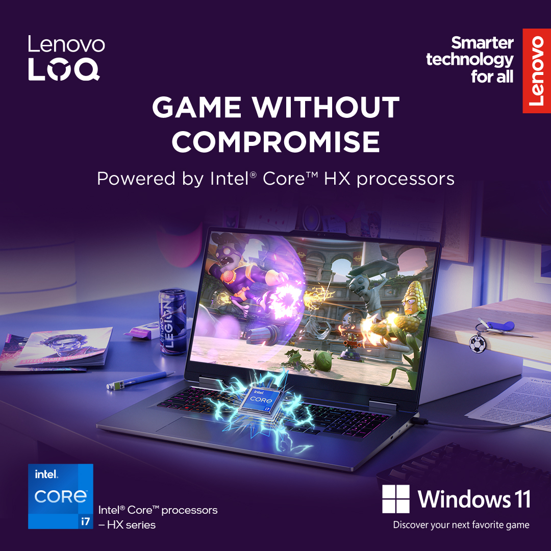 Lenovo LOQ 17IRX10 17.3 FHD i7-13650HX/16GB/1TB/NVIDIA GF RTX 5060 8GB/WIN11 Home/ENG Backlit kbd/Luna Grey/2Y Warranty - Image 32