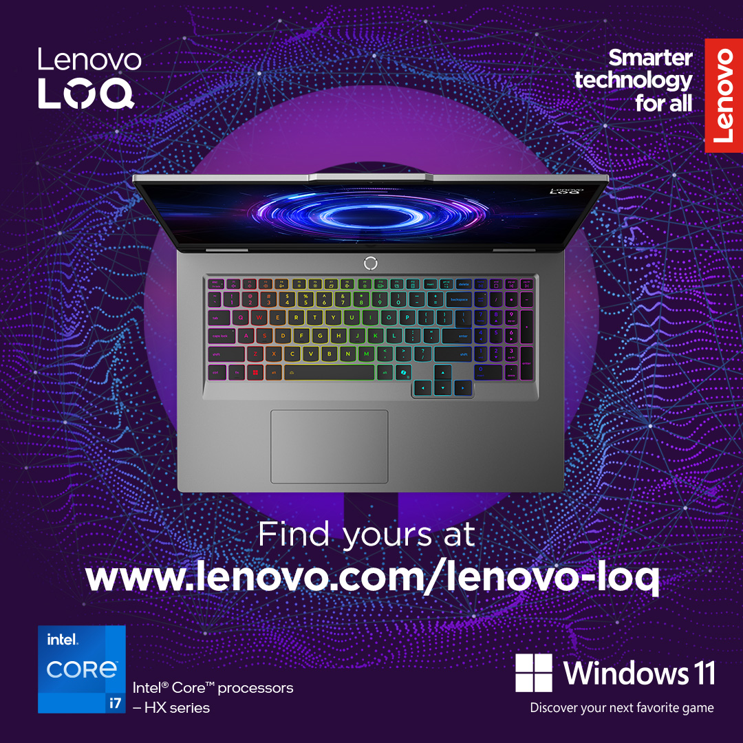 Lenovo LOQ 17IRX10 17.3 FHD i7-13650HX/16GB/1TB/NVIDIA GF RTX 5060 8GB/WIN11 Home/ENG Backlit kbd/Luna Grey/2Y Warranty - Image 40