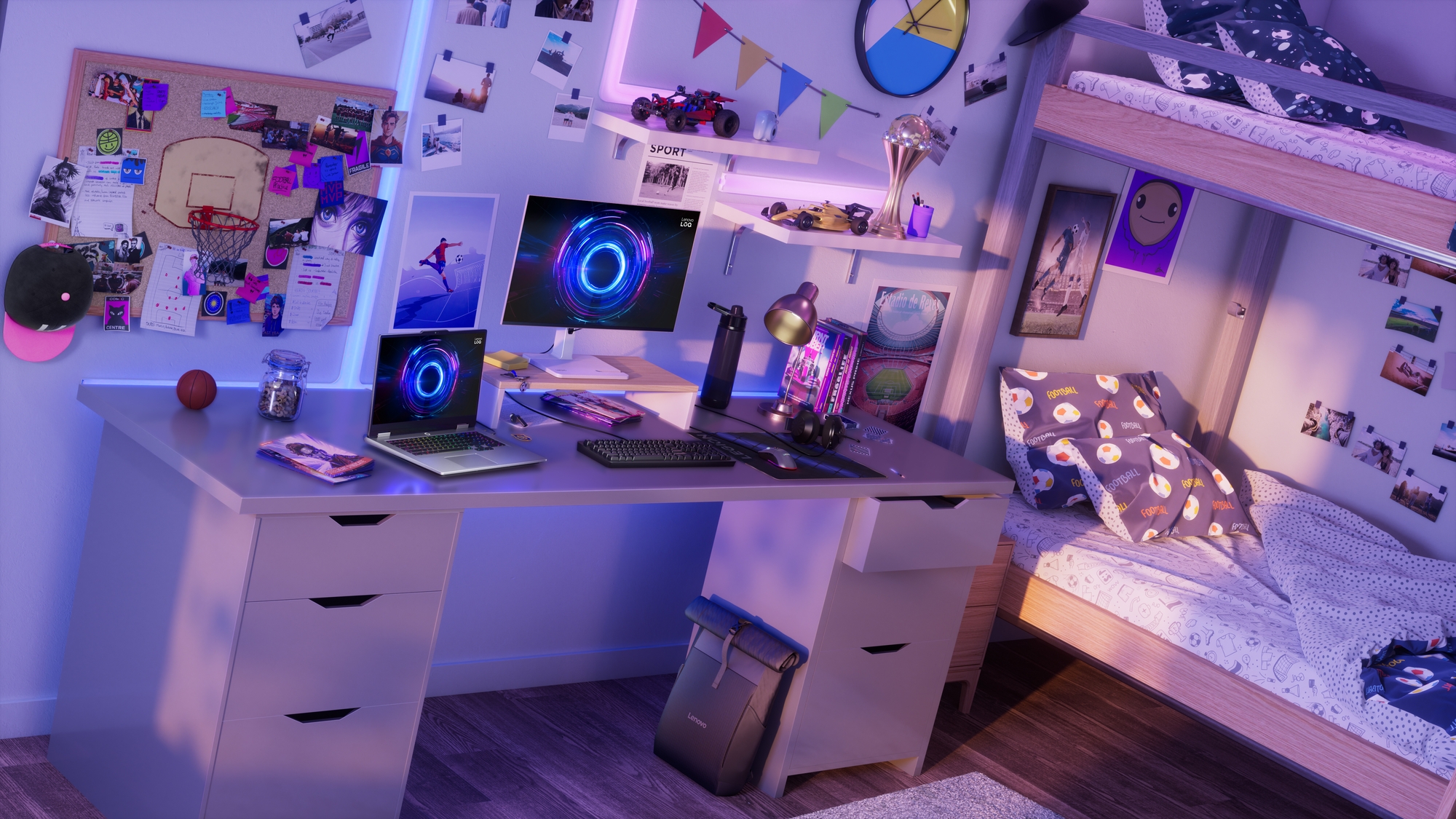 Lenovo LOQ 17IRX10 17.3 FHD i7-13650HX/16GB/1TB/NVIDIA GF RTX 5060 8GB/WIN11 Home/ENG Backlit kbd/Luna Grey/2Y Warranty - Image 44