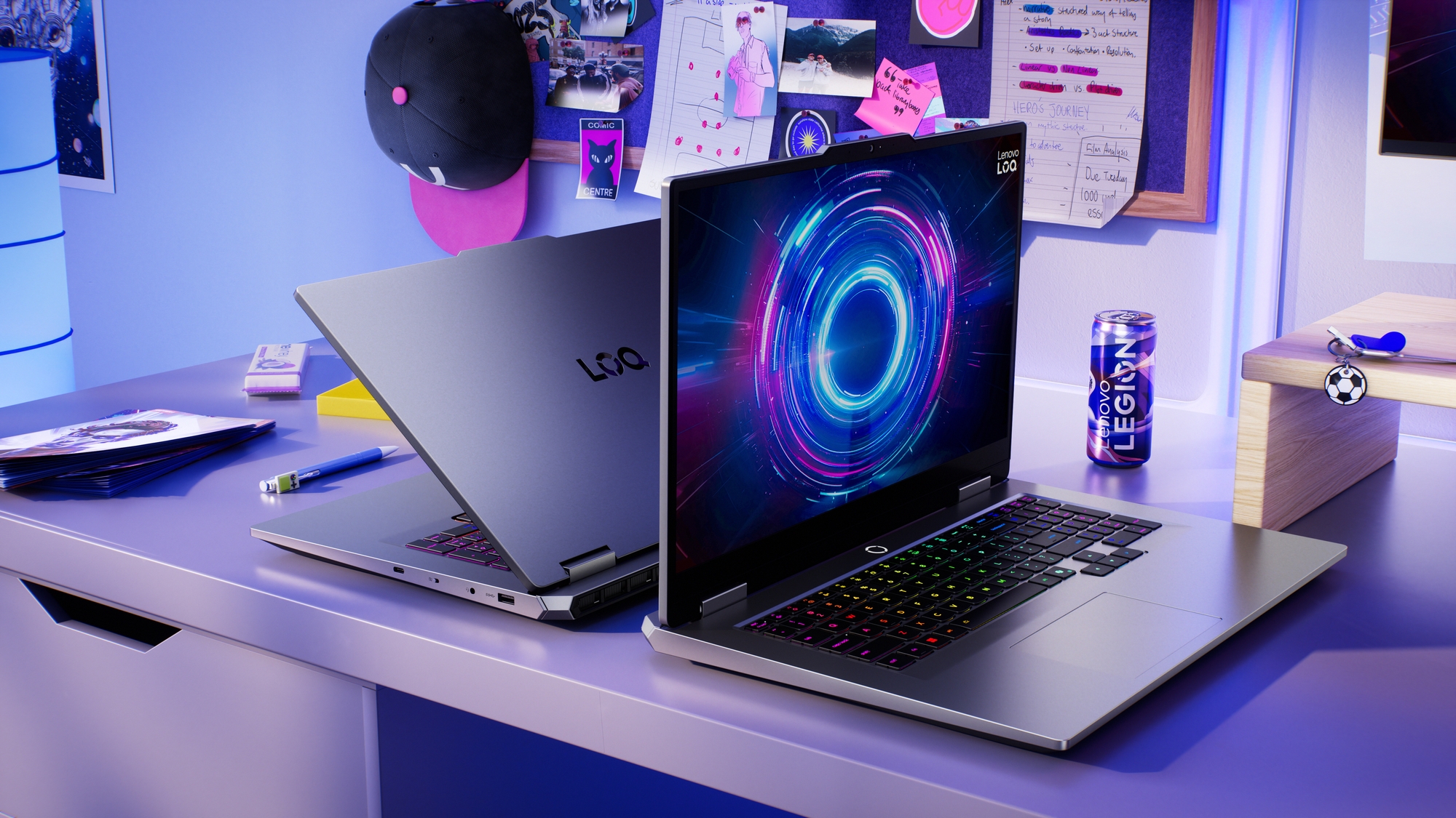 Lenovo LOQ 17IRX10 17.3 FHD i7-13650HX/16GB/1TB/NVIDIA GF RTX 5060 8GB/WIN11 Home/ENG Backlit kbd/Luna Grey/2Y Warranty - Image 51