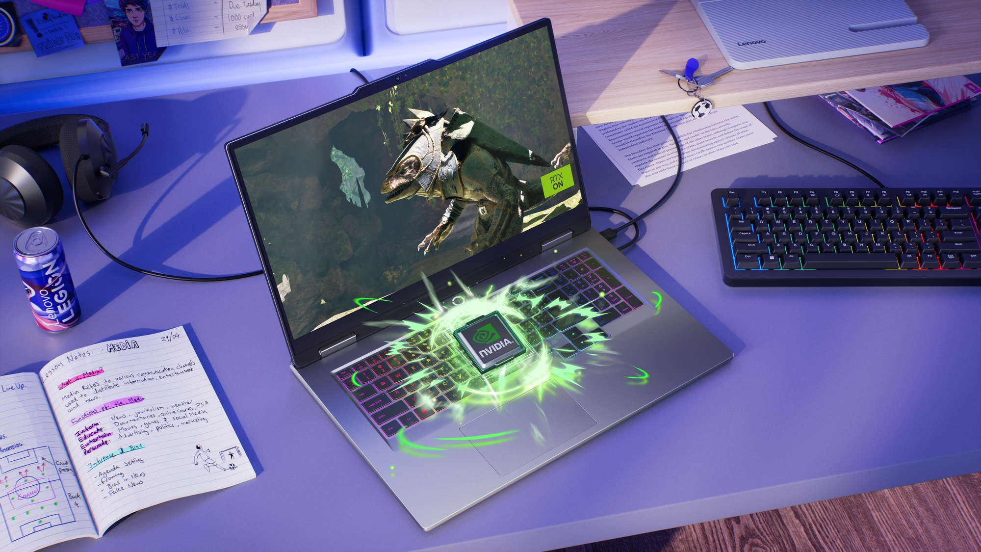 Lenovo LOQ 17IRX10 17.3 FHD i7-13650HX/16GB/1TB/NVIDIA GF RTX 5060 8GB/WIN11 Home/ENG Backlit kbd/Luna Grey/2Y Warranty - Image 56