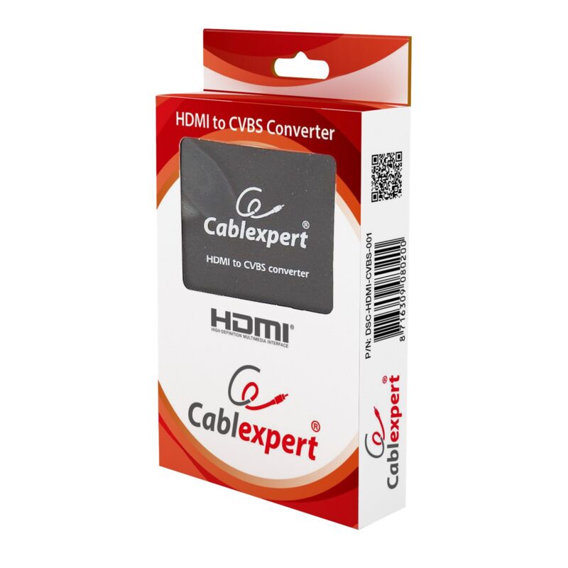 Gembird DSC-HDMI-CVBS-001 HDMI to CVBS (+ stereo audio) Converter ...