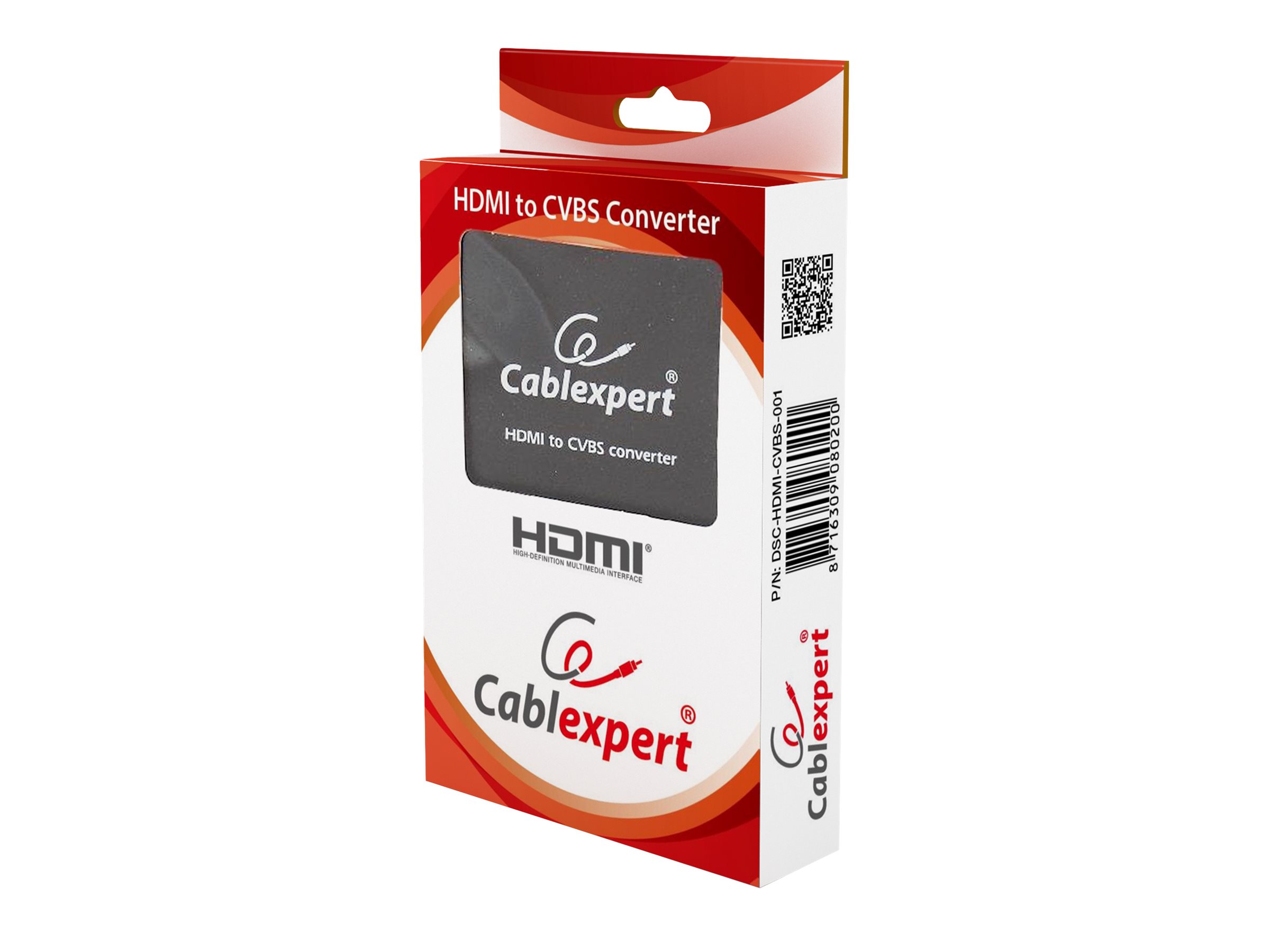 Gembird DSC-HDMI-CVBS-001 HDMI to CVBS (+ stereo audio) Converter | Cablexpert - Image 3