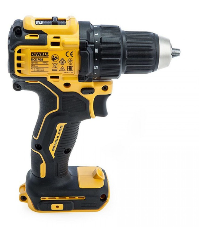 DEWALT XR Brushless Drill Driver - Bare Unit | DCD708N-XJ | 340 W | 18 V | 3 Ah - Image 3