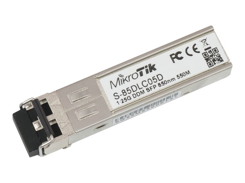 MikroTik | S-31DLC20D | SFP | Single-Mode Fiber | Dual LC | 10/100/1000 Mbit/s | Wavelength 1310 nm | Maximum transfer distance 20000 m | -40 to +70C - Image 2