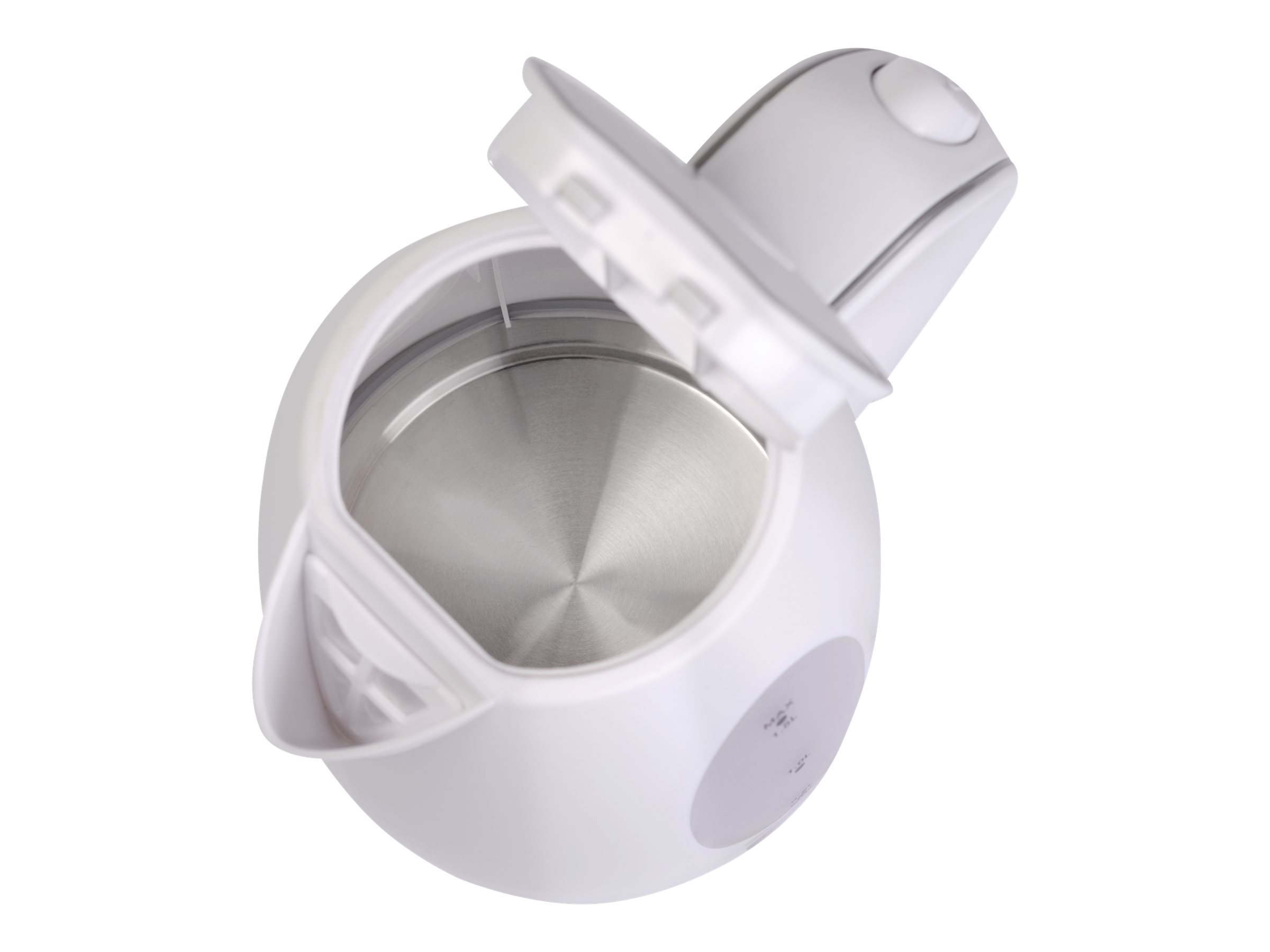 Adler | Kettle | AD 1207 | Standard | 2000 W | 1.5 L | Plastic | 360° rotational base | White - Image 4