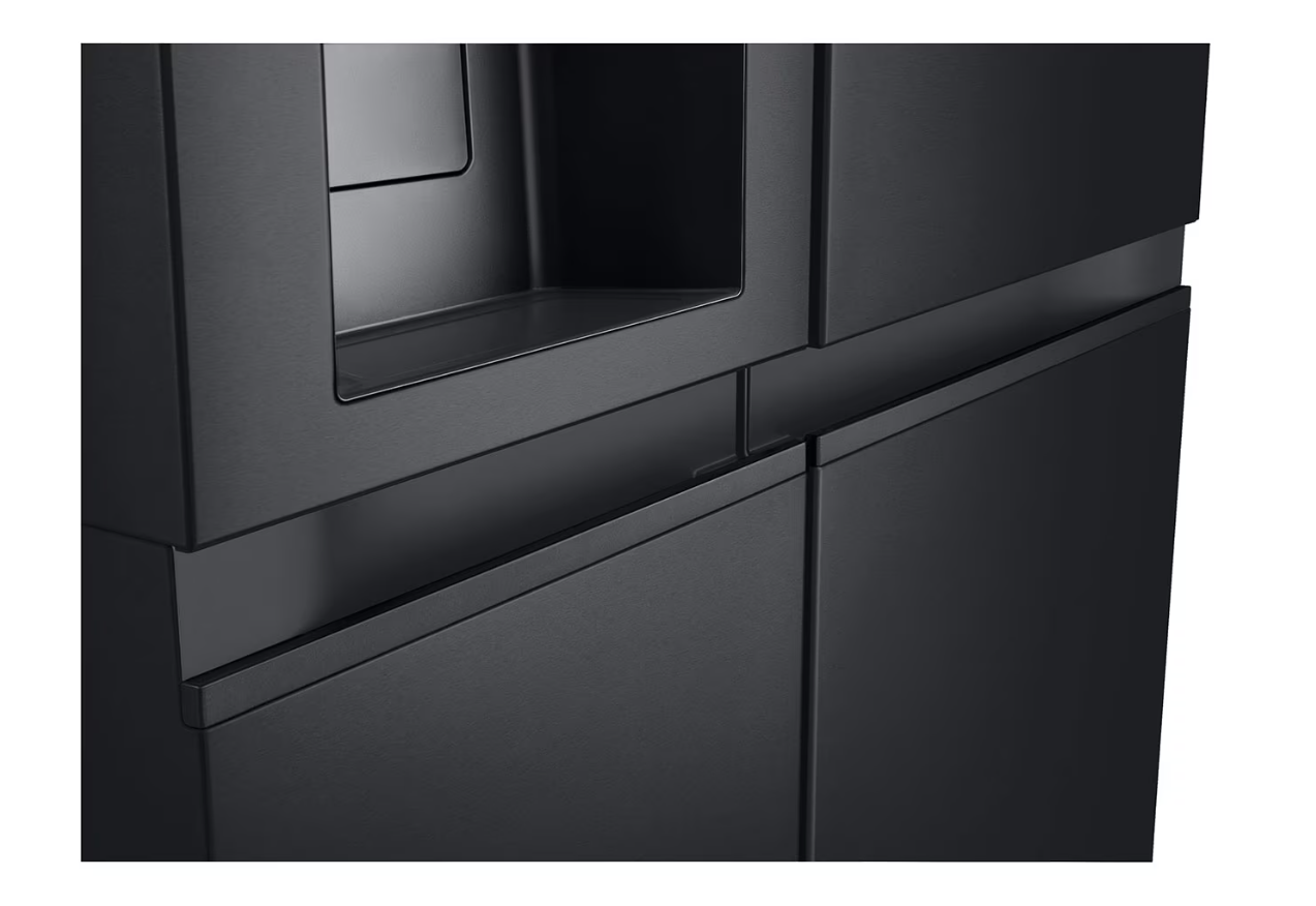 LG Refrigerator | GSLC41EPPE | Energy efficiency class E | Free standing | Side by side | Height 179 cm | Fridge net capacity 420 L | Freezer net capacity 221 L | Display | 36 dB | Black - Image 6