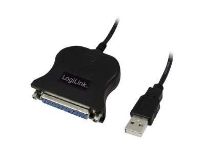 Logilink | USB 2.0 adapter to Paralel (LPT) DB25 , 1,8m | USB-A to LPT USB A male | DB25 - Image 2