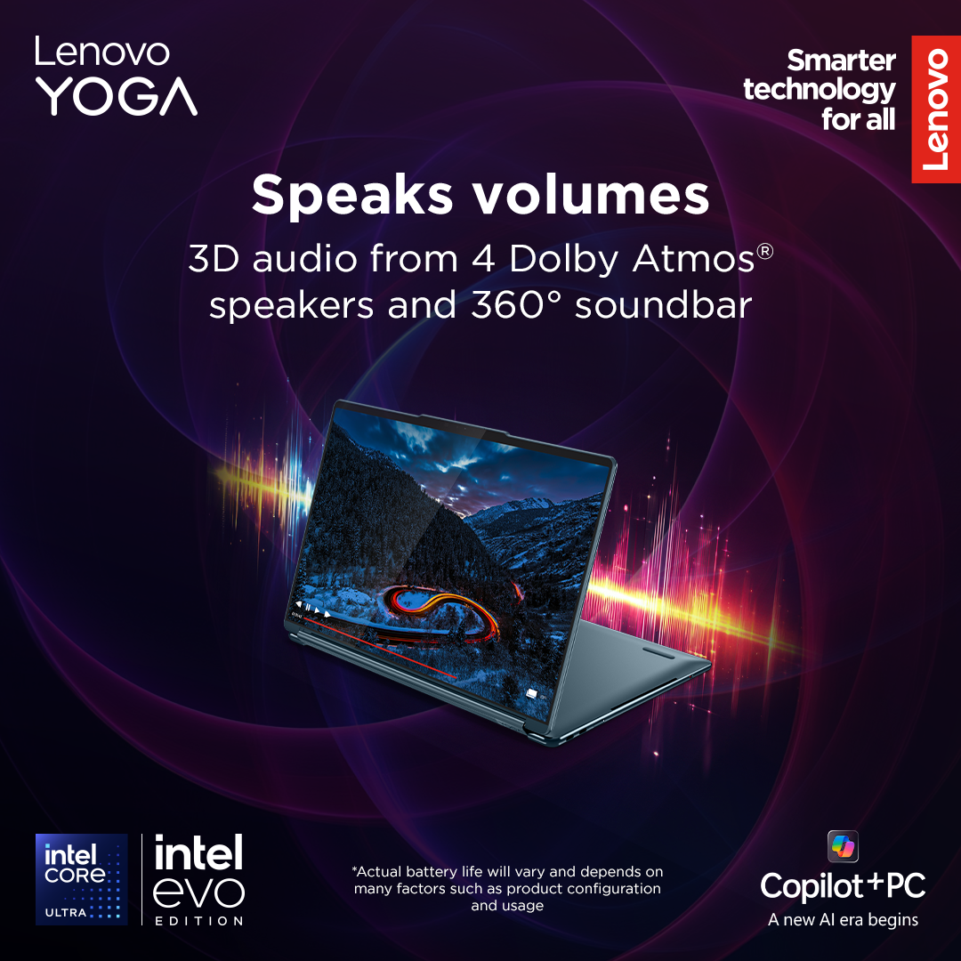 Lenovo Yoga Book 9 14IAH10 | Tidal Teal | 2x14 " | OLED | Touchscreen | 2.8K WQXGA+ | 2880 x 1800 pixels | Glossy | Intel Core Ultra 7 | 255H | 32 GB | Soldered LPDDR5x | Solid-state drive capacity 1000 GB | Intel Arc Graphics | Windows 11 Pro | 802.11be | Bluetooth version 5.4 | Keyboard language Nordic | Keyboard backlit | Warranty 24 month(s) | Battery warranty 12 month(s) - Image 60