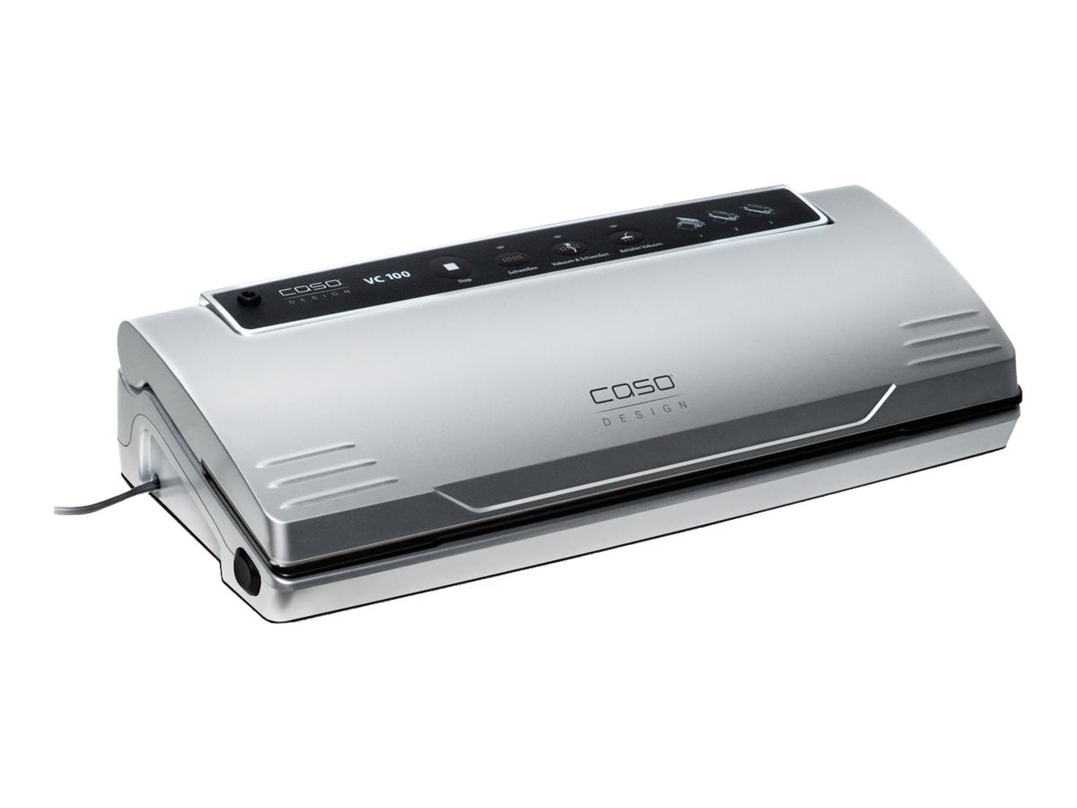 Caso | Bar Vacuum sealer | VC 100 | Power 120 W | Temperature control | Silver - Image 2