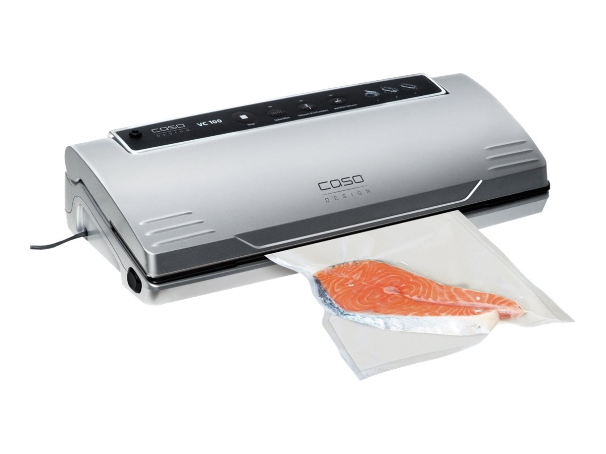 Caso | Bar Vacuum sealer | VC 100 | Power 120 W | Temperature control | Silver - Image 4