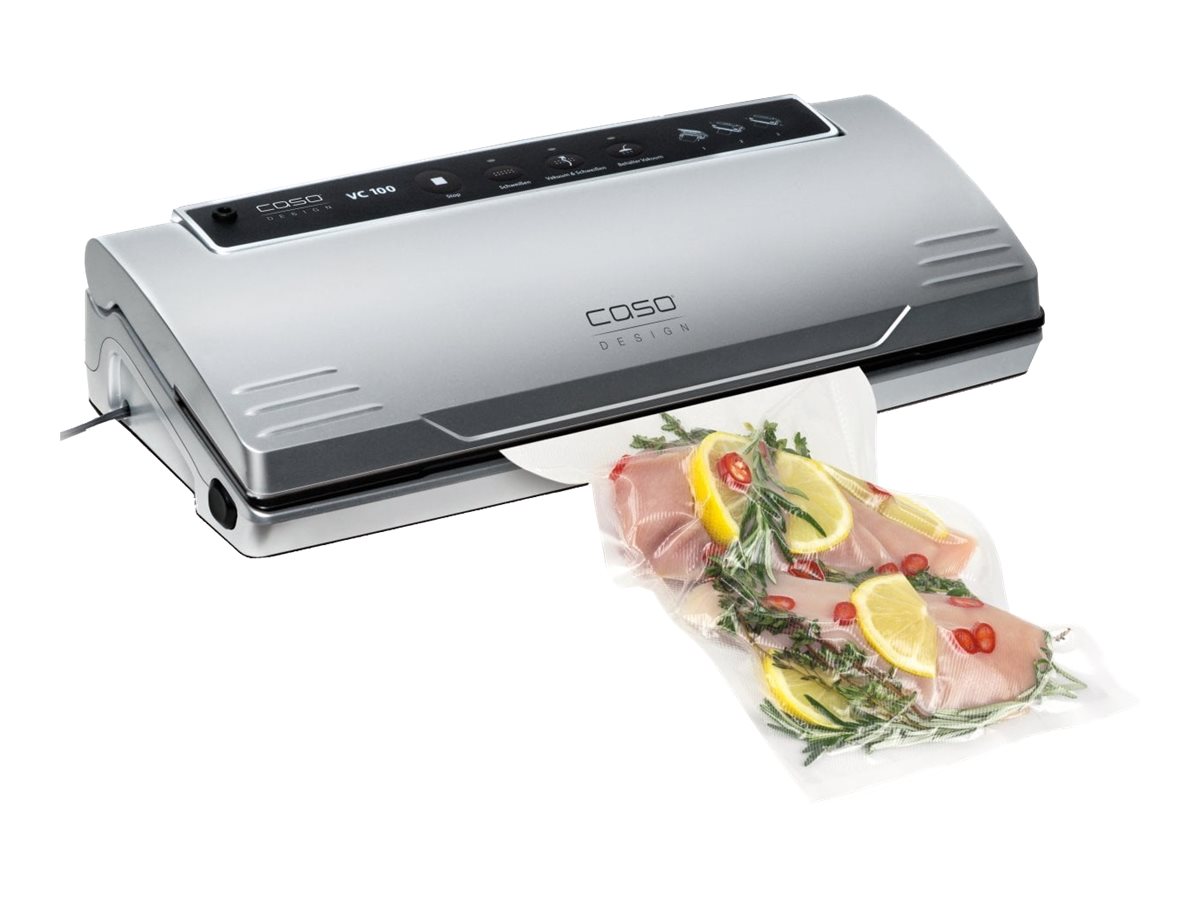 Caso | Bar Vacuum sealer | VC 100 | Power 120 W | Temperature control | Silver - Image 5