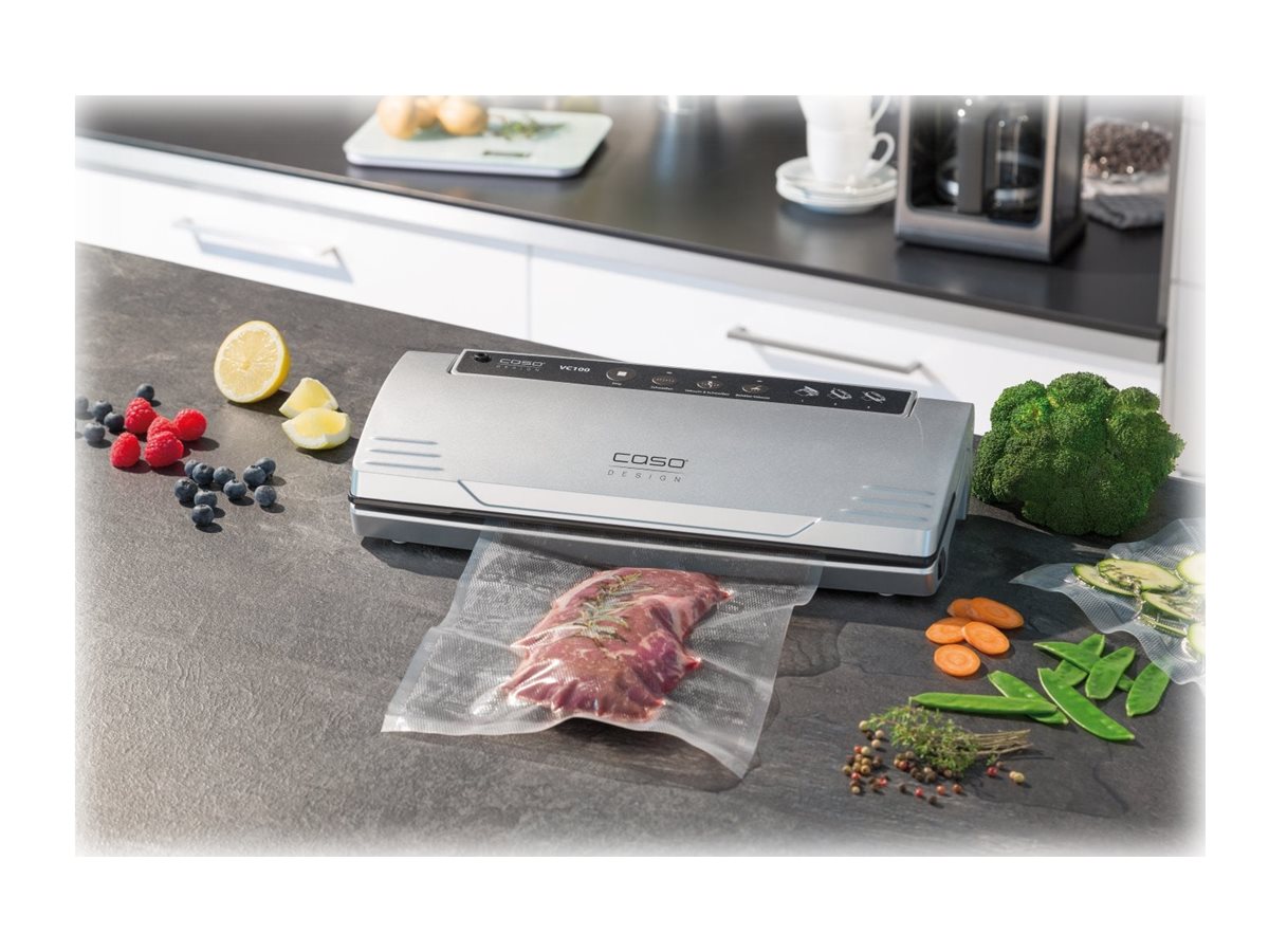 Caso | Bar Vacuum sealer | VC 100 | Power 120 W | Temperature control | Silver - Image 6