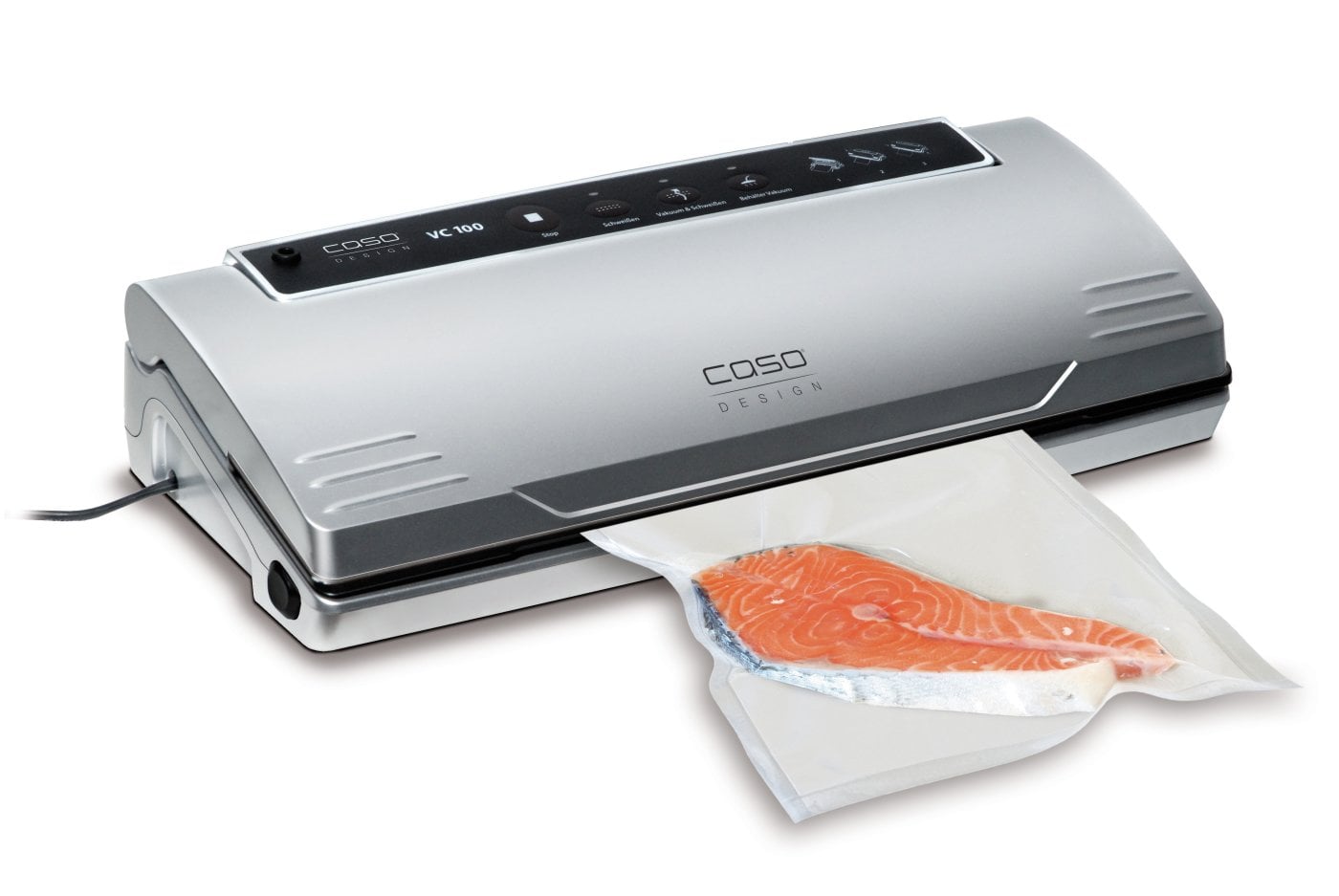 Caso | Bar Vacuum sealer | VC 100 | Power 120 W | Temperature control | Silver - Image 10