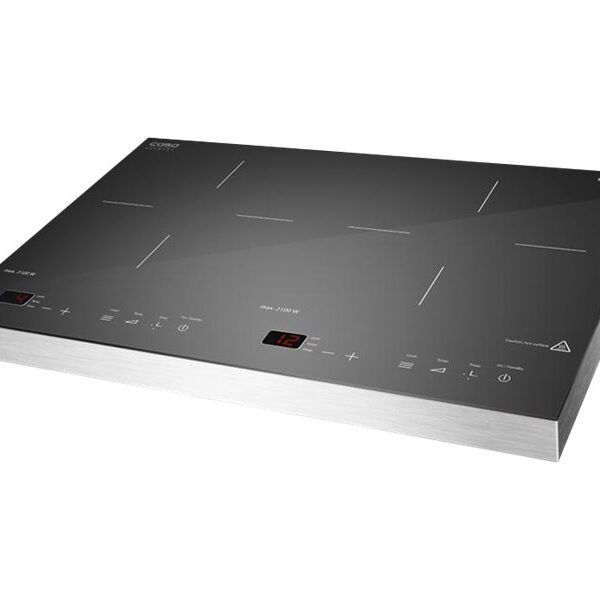 Caso | Free standing table hob | S-Line 3500 | Number of burners/cooking zones 2 | Sensor-Touch | Black | Induction