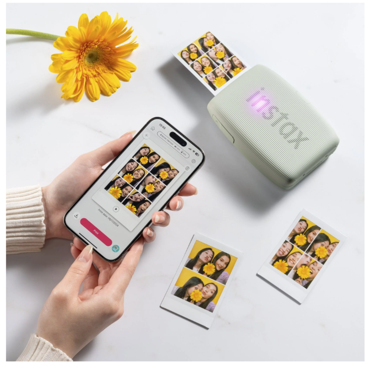 Fujifilm | instax mini Link 3 | Colour | ZINK Zero-Ink | Photo Printer | Sage Green - Image 9