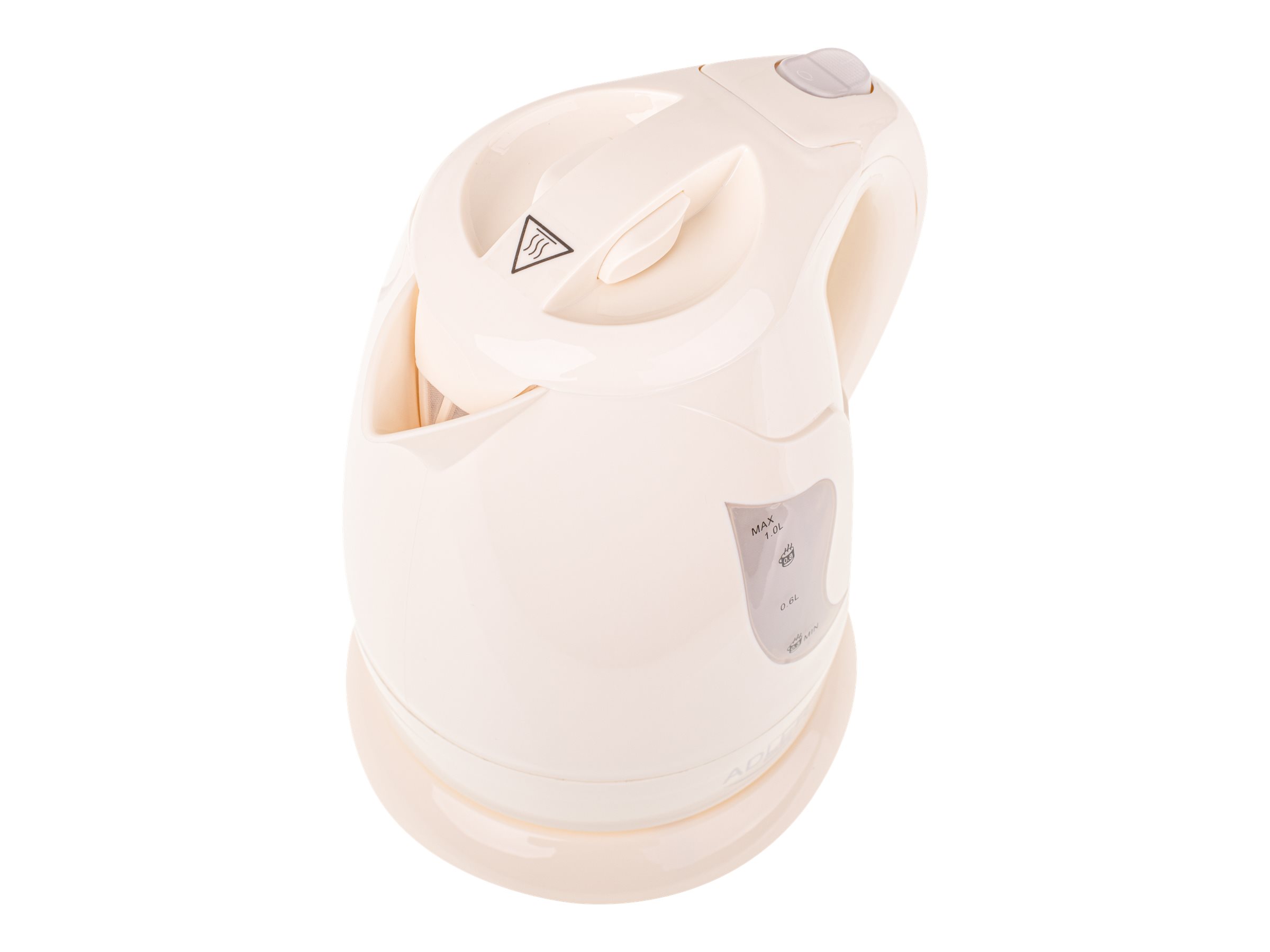 Adler | Kettle | AD 08 b | Standard | 850 W | 1 L | Plastic | 360° rotational base | Beige - Image 4