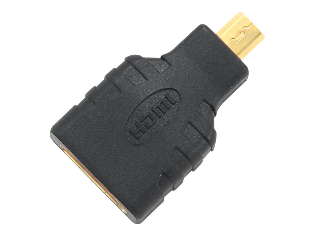 Gembird | HDMI to Micro-HDMI adapter | Black | HDMI | micro HDMI - Image 3