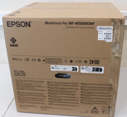 SALE OUT. Epson WorkForce Pro WF-M5899DWF | Epson WorkForce Pro | WF-M5899DWF | Inkjet | Mono | Mono Multifunction Printer | A4 | Wi-Fi | DAMAGED PACKAGING