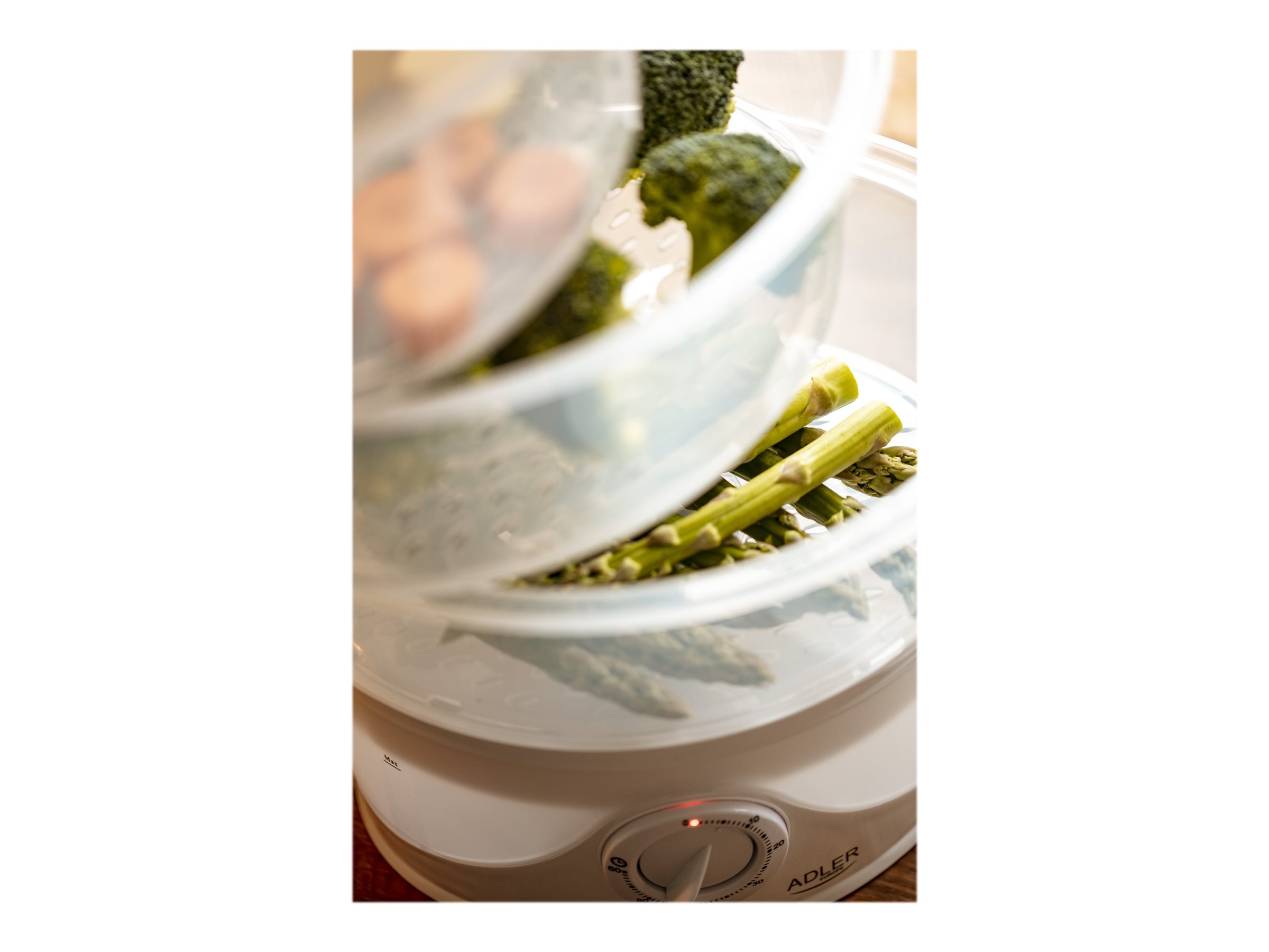 Adler | White | 800 W W | Number of baskets 3 - Image 6