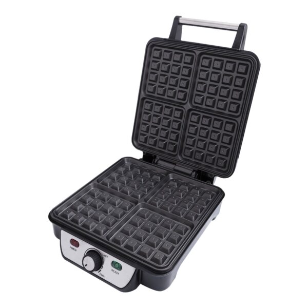 Camry | Waffle maker | CR 3025 | 1150 W | Number of pastry 4 | Belgium | Black/Stainless steel