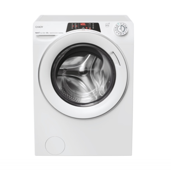 Candy Washing Machine | RO 284DWMS7/1-S | Energy efficiency class A | Front loading | Washing capacity 8 kg | 1200 RPM | Depth 53 cm | Width 60 cm | Display | TFT | Steam function | Wi-Fi | White