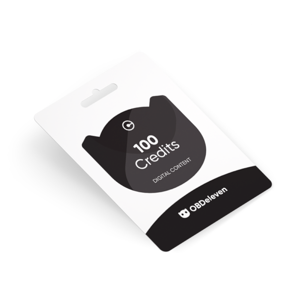 OBDeleven 100 Credits Card
